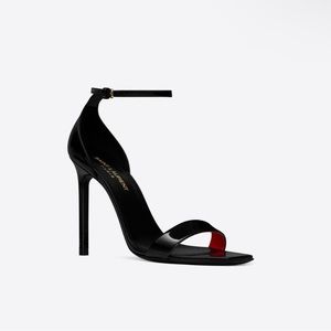 Saint Laurent Black and Red Heels